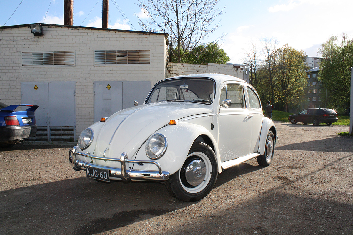 Vw Beetle 1966 - Шаг 4 (Отреставрирована)