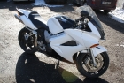 Black-White Honda Superbike Design Overpaintjob