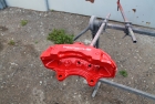 Porsche Brake Calipers Overpainting