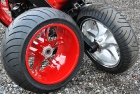 Red Chopper Rims Paint Job