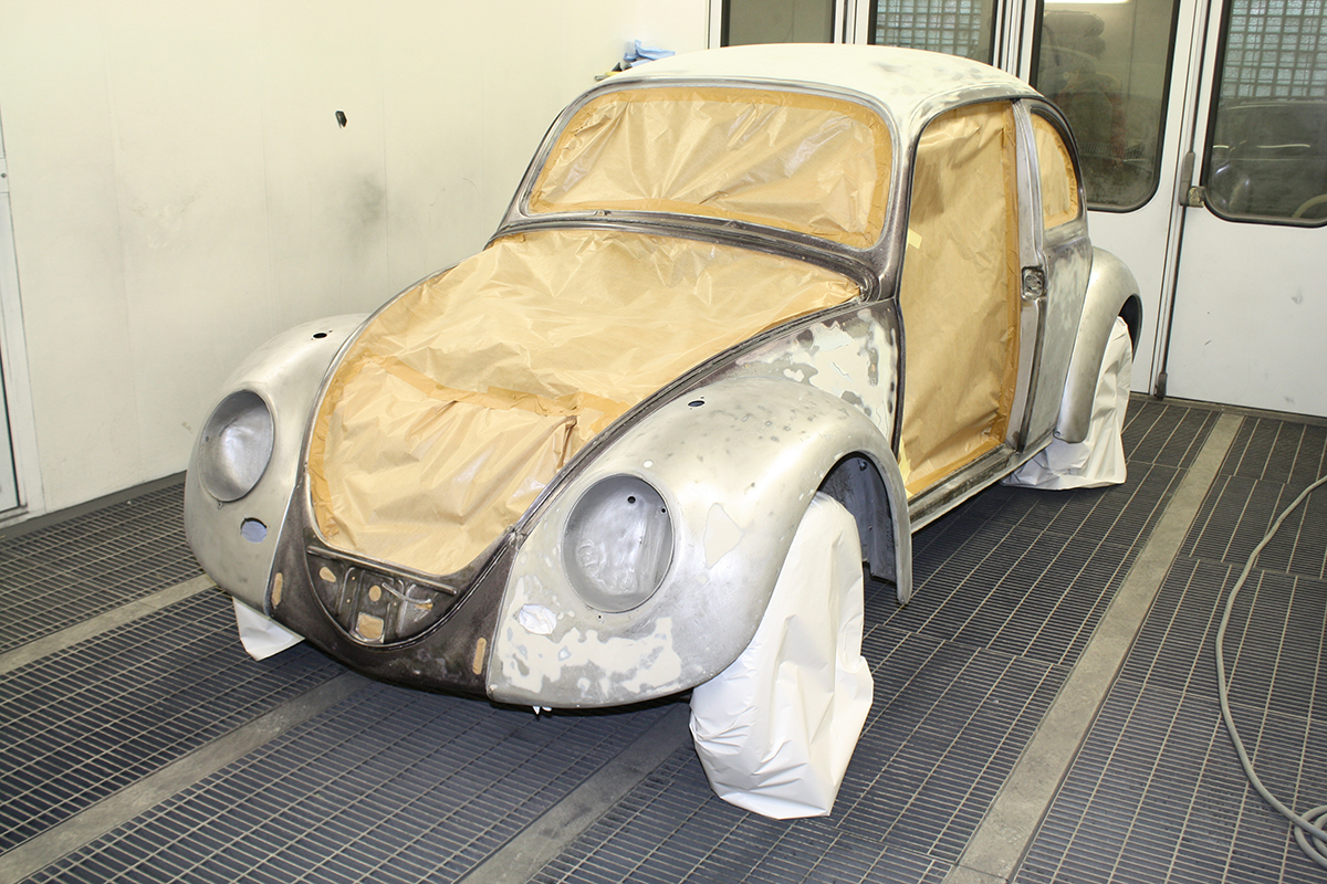 Vw Beetle 1966 - Step 2 (Putty)